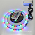 Intérieur 50 CM 1 M 2 M Flexible TV Fond D&#39;éclairage Bande 5 V 5050 3528 SMD IP65 Étanche RGB Chaud Frais Blanc USB LED Bande Lumière